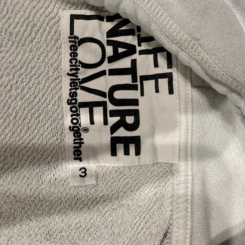 Freecity Light Blue Zip Up Jacket - Picture 9 of 9